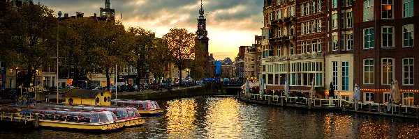 Kamienice, Kanał, Amsterdam