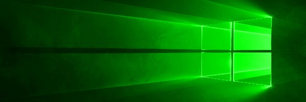 Zielony, Windows 10, System