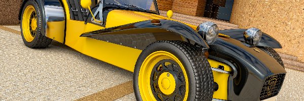 Sportowy, Lotus Super Seven, Samochód