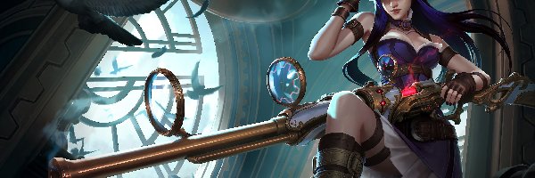 Gra, Caitlyn, League of Legends, Kobieta, Postać