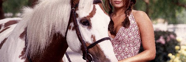 Koń, Kobieta, Piękna