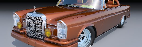 1962-67, Mercedes Benz 300SE Convertible, Zabytkowy