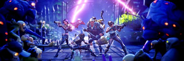 Fortnite, Walka, Postacie, Gra