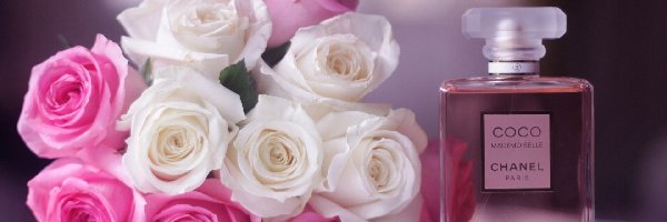 Białe, Róże, Różowe, Perfumy, Coco Chanel