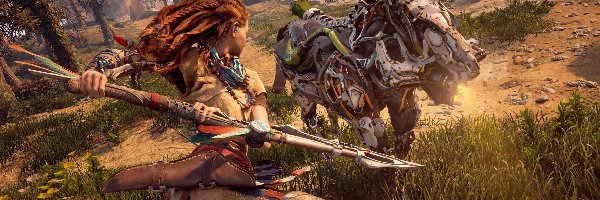Horizon Zero Dawn, Aloy, Postać, Gra komputerowa