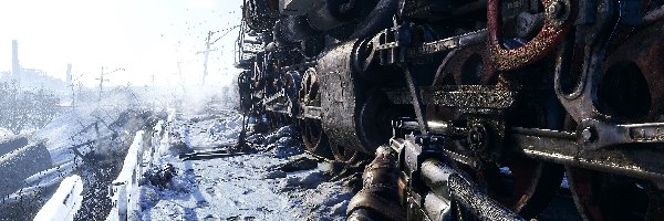 Pociąg, Metro Exodus, Gra