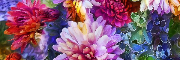 Kwiaty, Fractalius