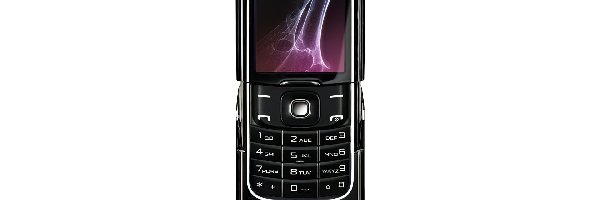 Rozsuwana, Czarna, Nokia 8600 Luna