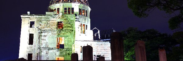 Kopuła, Atomowej, Bomby, Japonia, Hiroszima