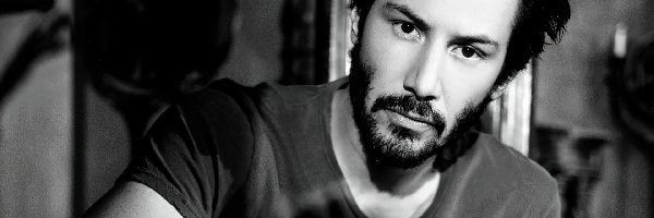 Aktor, Zarost, Mężczyzna, Keanu Reeves