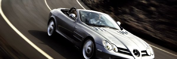 Mercedes SLR, Góry, Droga