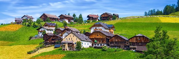 Górska, Pola, Wioska, Włochy