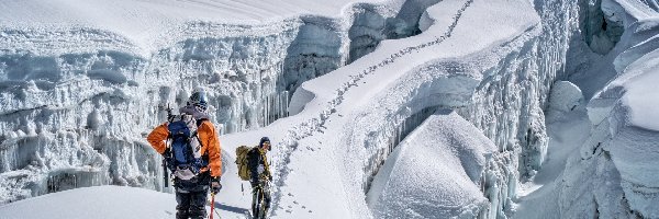 Nepal, Góry Himalaje, Wspinaczka, Wspinacze, Szczyt Imja Tse