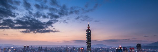 Taipei 101, Nocą
