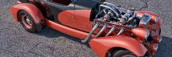 Zabytkowy, 1933, Duesenberg SJ Speedster Custom