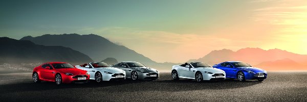 Samochodów, Góry, Aston Martin, Pięć
