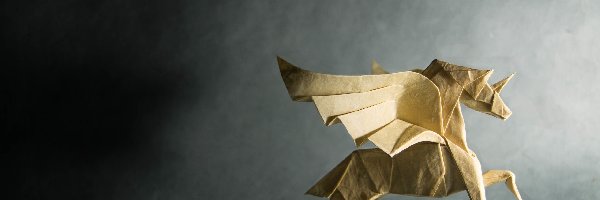 Pegaz, Koń, Origami