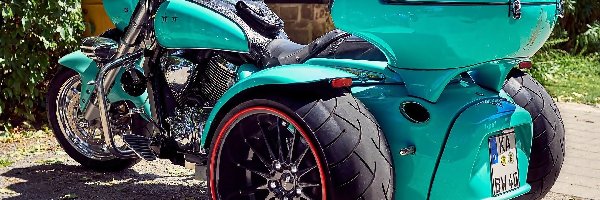 Motocykl, Trzykołowy