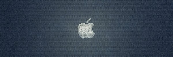 Logo, Metal, Szary, Apple