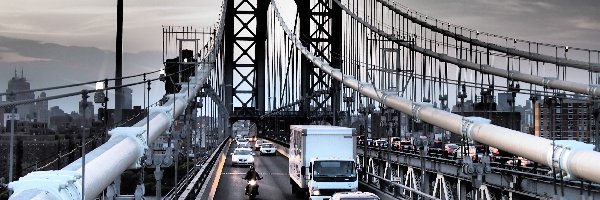 Most, Nowy Jork, Brooklyn, Droga, Stany Zjednoczone