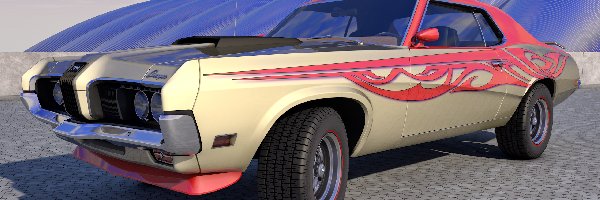 Zabytkowy
, 1970, Mercury Cougar Eliminator