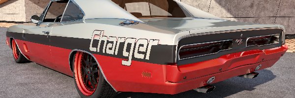 1969, Zabytkowy, Dodge Charger R/T