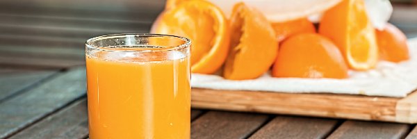 Szklanka, Sok Pomarańczowy