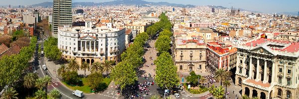 Hiszpania, Ulica, Miasto, Barcelona