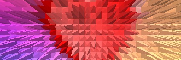 3D, Serce, Czerwone, Grafika