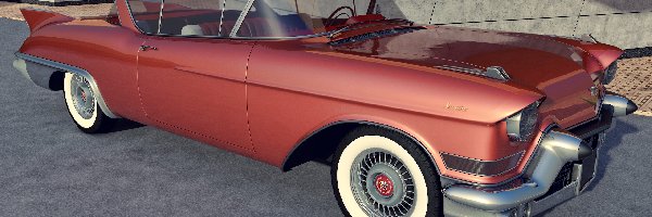 Zabytkowy, 1957, Cadillac Eldorado Biarritz