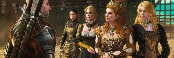 Wiedźmin 3 Dziki Gon, Krew i Wino, The Witcher 3 Wild Hunt, Geralt z Rivii, Kobiety