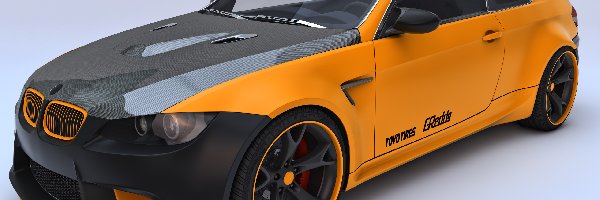BMW M3 E92, Pomarańczowo-czarne
