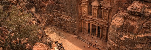 Jordania, Petra, Ruiny