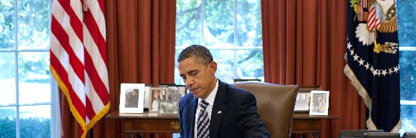 Gabinet, Stany Zjednoczone, Flagi, Barack Obama