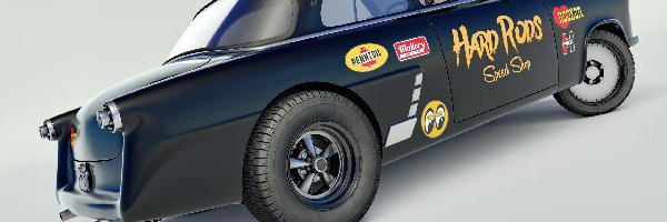 Zabytkowy, 1952, Ford Mainline Gasser