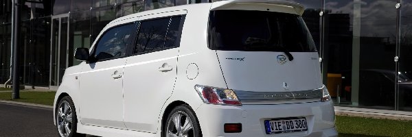 Daihatsu Materia, X, White, Tył