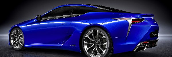 Lexus LC 500h, Niebieski