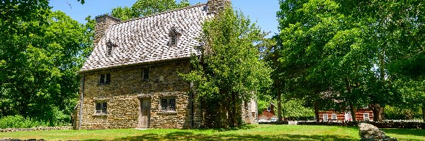 Stany Zjednoczone, Muzeum historii, Henry Whitfield State Museum, Dom, Zabytkowy, Stan Connecticut, Miejscowość Guilford