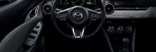 2019, Mazda CX-3, Wnętrze
