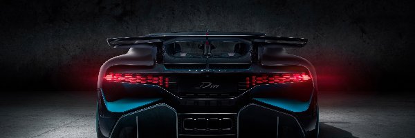 Światła, Tył, Bugatti Divo