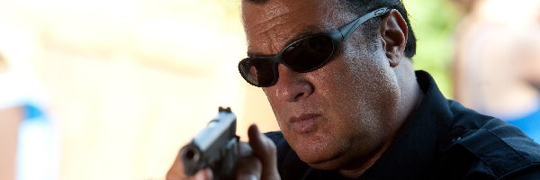 Steven Seagal, Pistolet, Okulary, Aktor