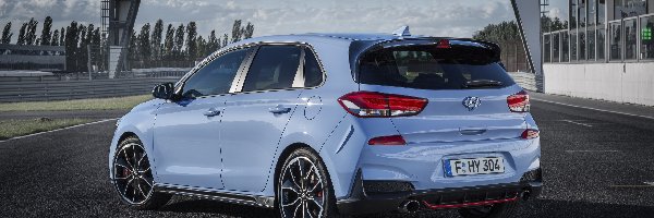 Hyundai i30 N, Niebieski