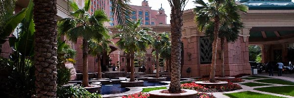 Atlantis, Dubaj, Palmy, Hotel