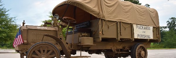 Wojskowy, 1918, Packard Army Truck, Zabytkowy