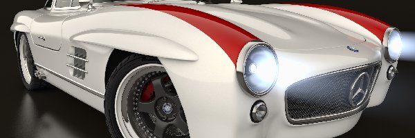 Replica, Mercedes Benz 300 SL, Zabytkowy