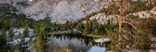 Góry Sierra Nevada, Stany Zjednoczone, Stan Kalifornia, Jezioro Emerald