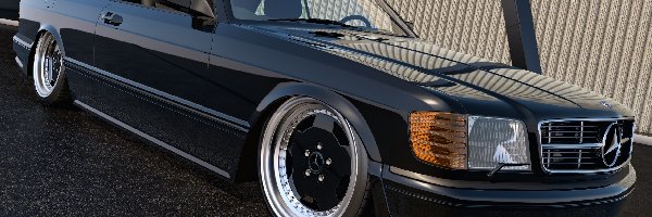 1991, Mercedes Benz 560 SEC AMG