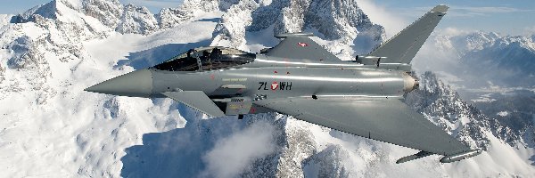 Góry, Eurofighter, Odrzutowiec