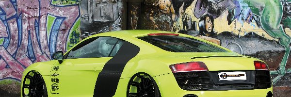 Graffiti, R8, Audi