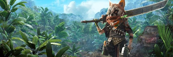 Biomutant, Miecz, Kot, Gra